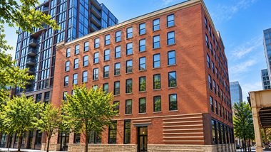 La oficina de Chicago de Delgado Purdy Law en The Yard, en Fulton Market